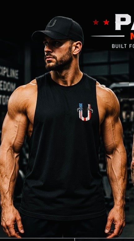 UNCHAINED Patriot Muscle Tank